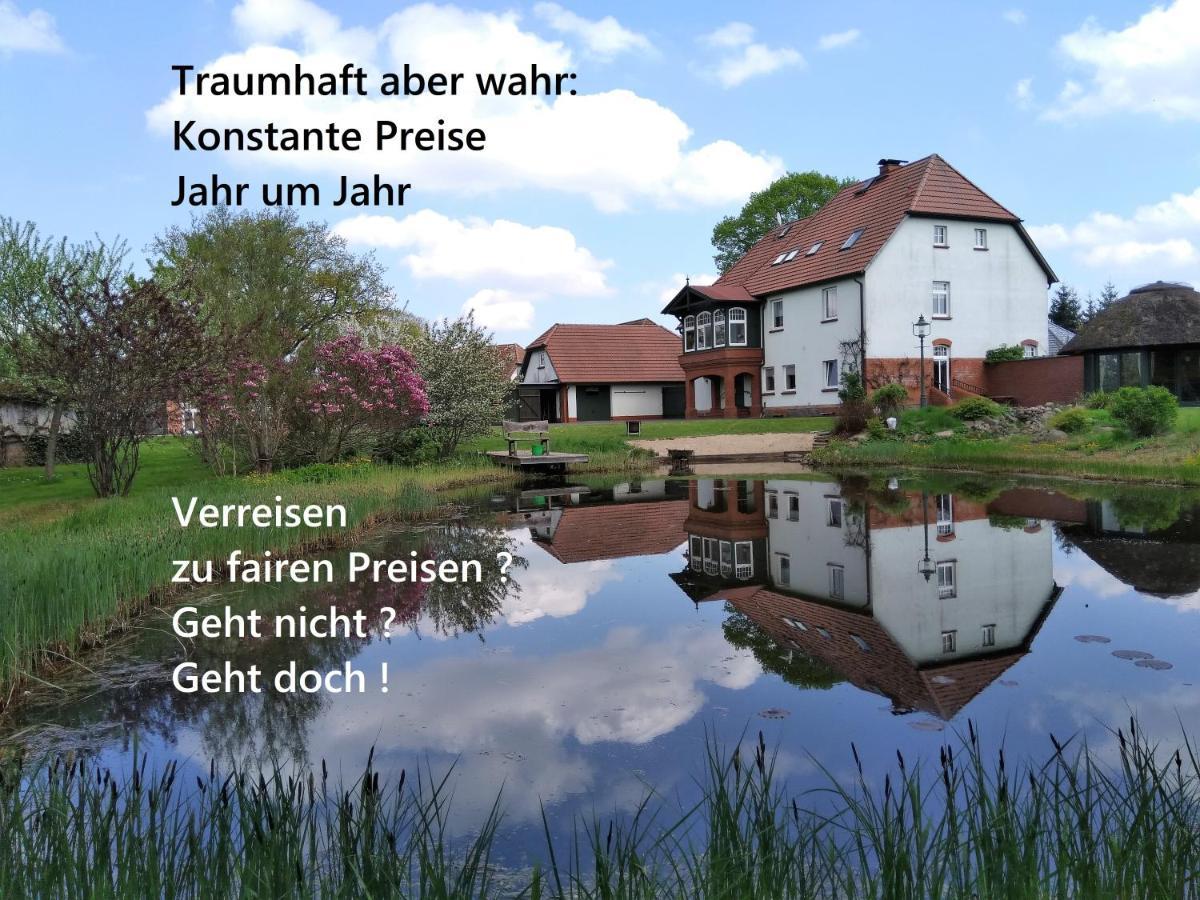 Landtraum Im Traumland Mecklenburg Apartment Warin Exterior photo